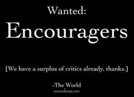 Wanted: Encouragers image