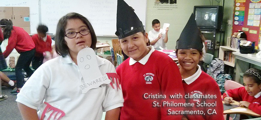 Cristina, St. Philomene School